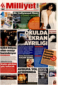 MİLLİYET 9 Mart 2025 gazete manşeti