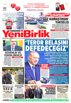 YENİBİRLİK 9 Mart 2025 gazete manşeti
