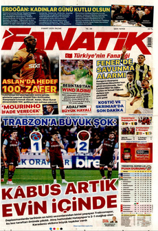 FANATİK 9 Mart 2025 gazete manşeti