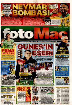 FOTOMAÇ 9 Mart 2025 gazete manşeti