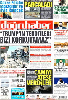 DOĞRU HABER 9 Mart 2025 gazete manşeti