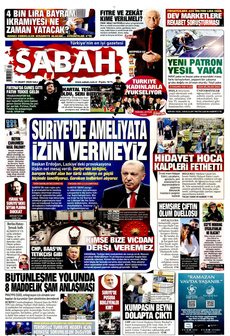 SABAH 11 Mart 2025 gazete manşeti
