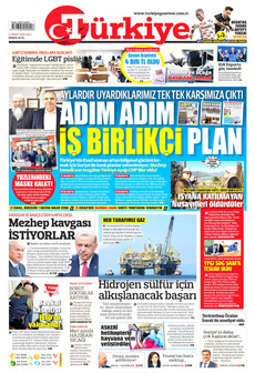 TÜRKİYE GAZETESİ 11 Mart 2025 gazete manşeti