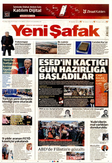 YENİ ŞAFAK 11 Mart 2025 gazete manşeti
