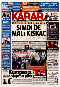 KARAR 11 Mart 2025 gazete manşeti