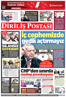 DİRİLİŞ POSTASI 11 Mart 2025 gazete manşeti