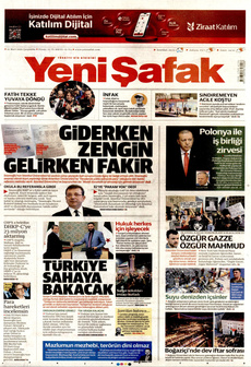 YENİ ŞAFAK 12 Mart 2025 gazete manşeti