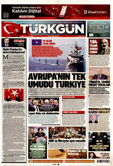 TÜRKGÜN 12 Mart 2025 gazete manşeti