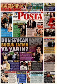 POSTA 12 Mart 2025 gazete manşeti