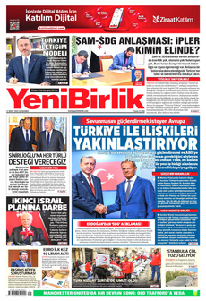YENİBİRLİK 12 Mart 2025 gazete manşeti