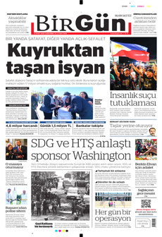 BİRGÜN 12 Mart 2025 gazete manşeti