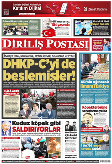 DİRİLİŞ POSTASI 12 Mart 2025 gazete manşeti