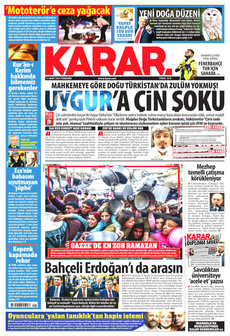 KARAR 13 Mart 2025 gazete manşeti
