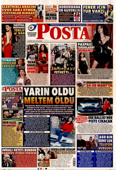 POSTA 13 Mart 2025 gazete manşeti