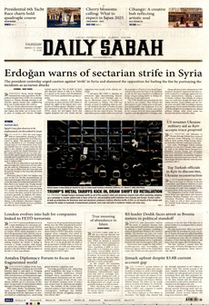 DAİLY SABAH 13 Mart 2025 gazete manşeti
