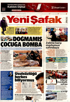 YENİ ŞAFAK 14 Mart 2025 gazete manşeti