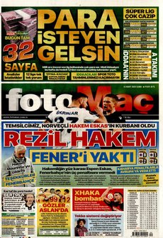 FOTOMAÇ 14 Mart 2025 gazete manşeti