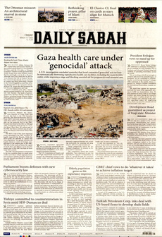DAİLY SABAH 14 Mart 2025 gazete manşeti