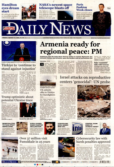 HÜRRİYET DAİLY NEWS 14 Mart 2025 gazete manşeti