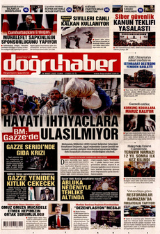 DOĞRU HABER 14 Mart 2025 gazete manşeti