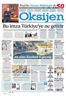 OKSİJEN 14 Mart 2025 gazete manşeti