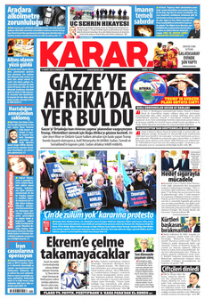 KARAR 15 Mart 2025 gazete manşeti