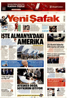 YENİ ŞAFAK 16 Mart 2025 gazete manşeti