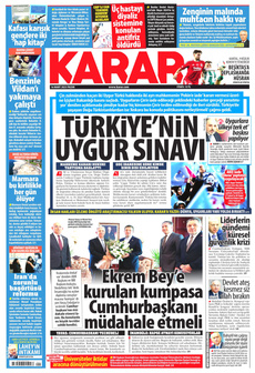 KARAR 16 Mart 2025 gazete manşeti