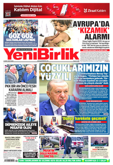 YENİBİRLİK 16 Mart 2025 gazete manşeti
