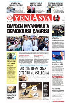 YENİ ASYA 16 Mart 2025 gazete manşeti