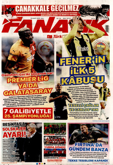 FANATİK 18 Mart 2025 gazete manşeti