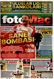 FOTOMAÇ 18 Mart 2025 gazete manşeti