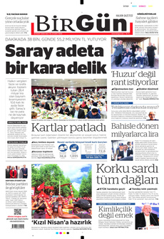 BİRGÜN 18 Mart 2025 gazete manşeti