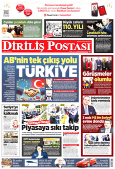 DİRİLİŞ POSTASI 18 Mart 2025 gazete manşeti