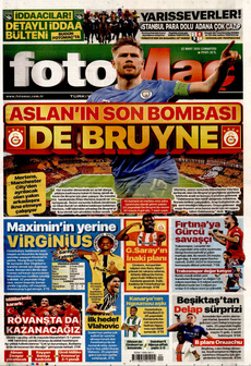 FOTOMAÇ 22 Mart 2025 gazete manşeti