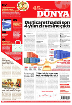 DÜNYA 22 Mart 2025 gazete manşeti
