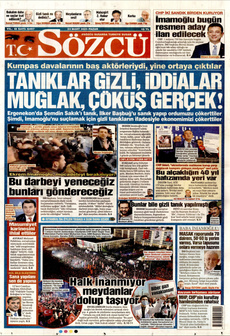 SÖZCÜ 23 Mart 2025 gazete manşeti
