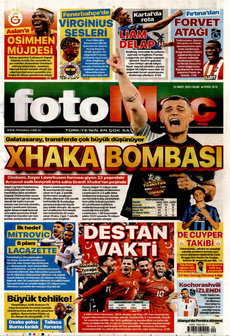 FOTOMAÇ 23 Mart 2025 gazete manşeti