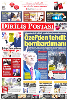 DİRİLİŞ POSTASI 23 Mart 2025 gazete manşeti