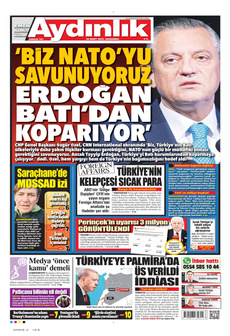 AYDINLIK GAZETESİ 26 Mart 2025 gazete manşeti