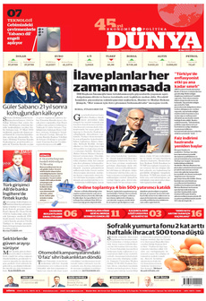 DÜNYA 26 Mart 2025 gazete manşeti