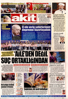 YENİ AKİT 29 Nisan 2025 gazete manşeti