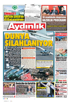 AYDINLIK GAZETESİ 29 Nisan 2025 gazete manşeti