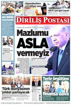 DİRİLİŞ POSTASI 29 Nisan 2025 gazete manşeti