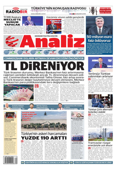 ANALİZ 29 Nisan 2025 gazete manşeti