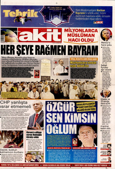 YENİ AKİT 6 Haziran 2025 gazete manşeti