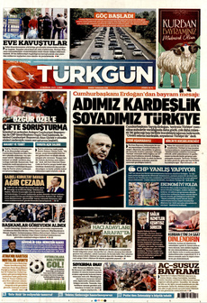 TÜRKGÜN 6 Haziran 2025 gazete manşeti