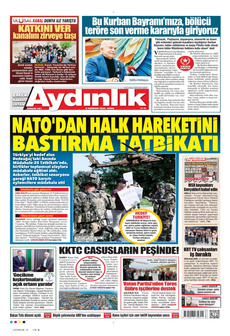 AYDINLIK GAZETESİ 6 Haziran 2025 gazete manşeti