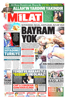 MİLAT 6 Haziran 2025 gazete manşeti