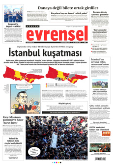 EVRENSEL 6 Haziran 2025 gazete manşeti